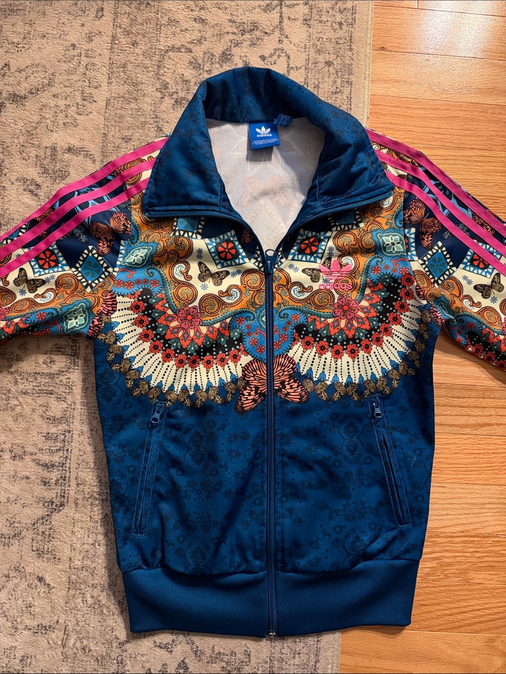 Vintage Adidas Vibrant Track Jacket XS